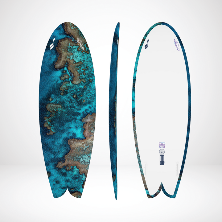 Coral Reef - Blue Earth Artboard