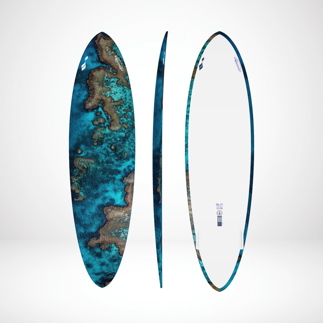 Coral Reef - Blue Earth Artboard